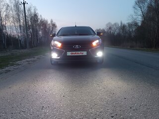2020 Lada (ВАЗ) Vesta I, чёрный, 1100000 рублей, вид 3