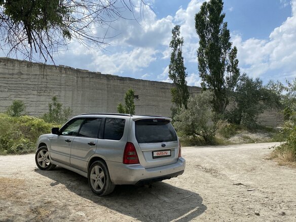 2005 Subaru Forester II Рестайлинг, серебристый - вид 8