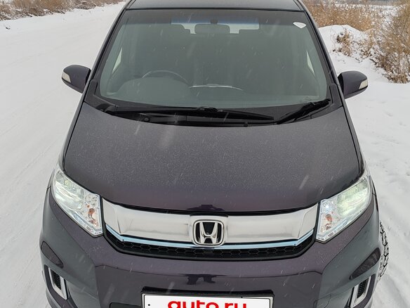 2014 Honda Freed I Рестайлинг 2, фиолетовый, 1450000 рублей - вид 2