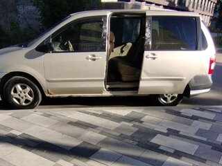 2001 Mazda MPV II (LW), бежевый, 430000 рублей, вид 5