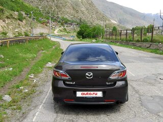 2012 Mazda 6 II (GH) Рестайлинг, коричневый, 800000 рублей, вид 4