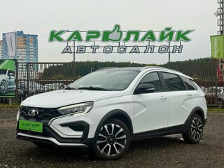 2024 Lada (ВАЗ) Vesta SW Cross I Рестайлинг (NG), белый, 1489000 рублей, вид 2