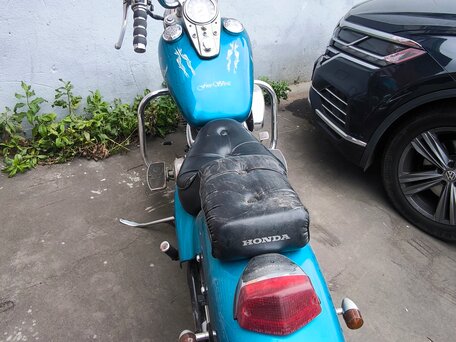 1994 Honda Steed 600, синий, 190000 рублей, вид 5