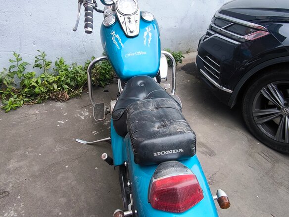 1994 Honda Steed 600, синий - вид 4