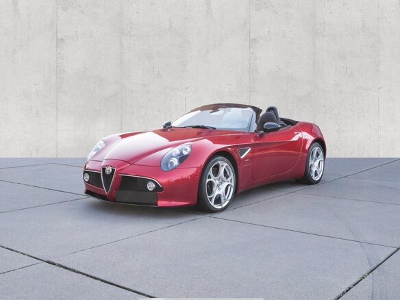2010 Alfa Romeo 8C Competizione, красный