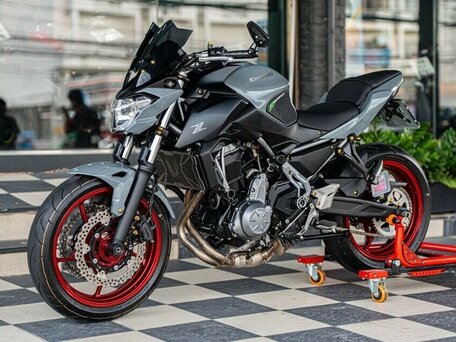 2018 Kawasaki Z 650, серый, 640000 рублей, вид 5