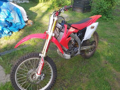 2007 Honda CRF 450R, красный, 180000 рублей, вид 2