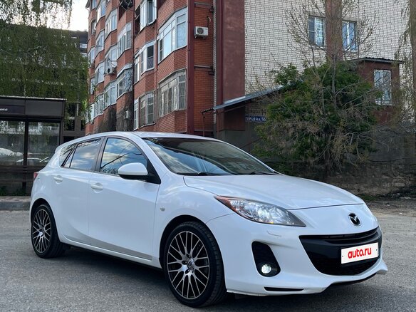 2012 Mazda 3 II (BL) Рестайлинг, белый, 1170000 рублей - вид 2