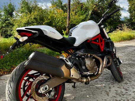2015 Ducati Monster 821, белый, 600000 рублей, вид 5
