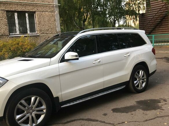 2014 Mercedes-Benz GL-Класс 350 II (X166), белый - вид 3