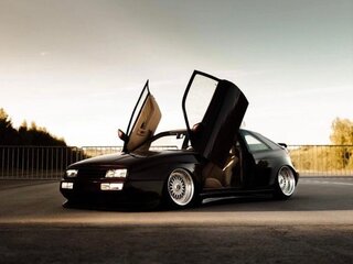 1994 Volkswagen Corrado, фиолетовый, 990000 рублей, вид 2