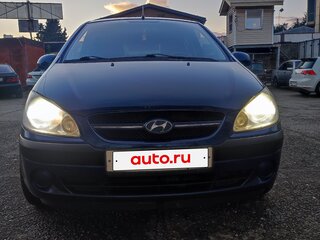 2007 Hyundai Getz I Рестайлинг, синий, 360000 рублей, вид 2