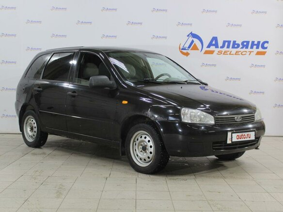 2010 Lada (ВАЗ) Kalina I, чёрный