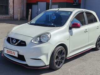 2014 Nissan March IV (K13) Рестайлинг, белый, 760000 рублей, вид 4