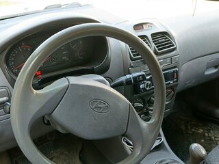 2009 Hyundai Accent ТагАЗ II, серебристый, 380000 рублей, вид 3