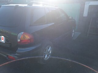 2002 Hyundai Santa Fe I, чёрный, 520000 рублей, вид 3