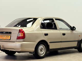 2005 Hyundai Accent ТагАЗ II, бежевый, 190000 рублей, вид 4