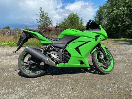 2011 Kawasaki Ninja 250R, зелёный, 250000 рублей, вид 1