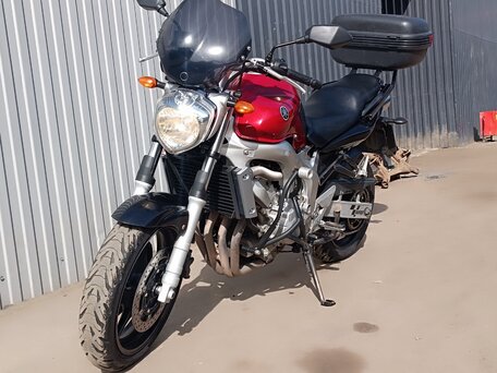 2004 Yamaha FZ6, красный, 480000 рублей, вид 1