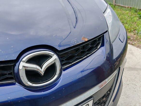 2011 Mazda CX-7 I Рестайлинг, синий, 1050000 рублей - вид 24