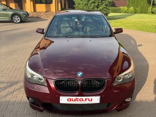 2007 BMW 5 серии 530i V (E60/E61) Рестайлинг, пурпурный, 1990000 рублей, вид 5