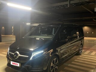 2021 Mercedes-Benz V-Класс Long 220 d длинный III (W447) Рестайлинг, чёрный, 12500000 рублей, вид 4