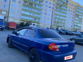 2007 Kia Spectra I Рестайлинг 2, синий, 235000 рублей, вид 5