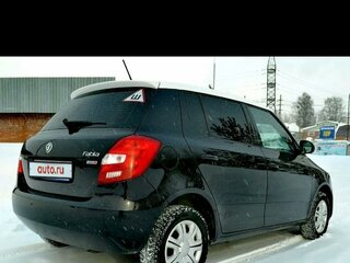 2012 Skoda Fabia II Рестайлинг, чёрный, 570000 рублей, вид 5