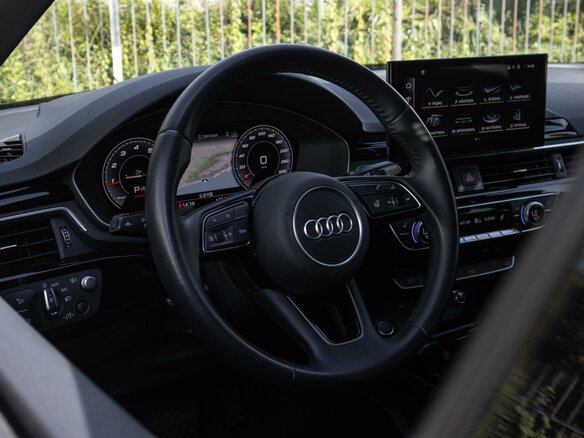 2020 Audi A4 40 TFSI V (B9) Рестайлинг, синий, 2999000 рублей - вид 12