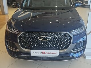 2023 Chery Tiggo 8 Pro Max I Рестайлинг, синий, 3600000 рублей, вид 2