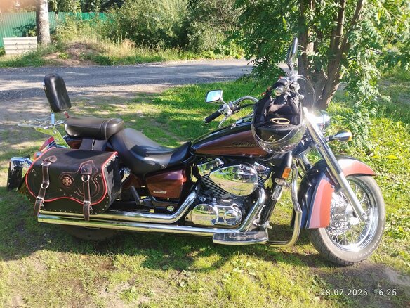 2006 Honda VT 750, коричневый, 490000 рублей - вид 9