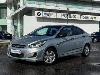 2011 Hyundai Solaris I, серый, 699000 рублей, вид 1