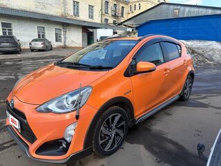 2014 Toyota Aqua I, оранжевый, 1300000 рублей, вид 5
