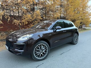 2017 Porsche Macan S Diesel I, коричневый, 3990000 рублей, вид 2