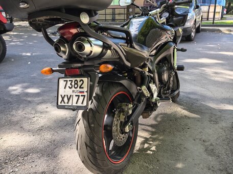 2007 Yamaha FZ6, чёрный, 390000 рублей, вид 4