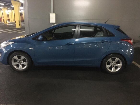 2014 Hyundai i30 II, голубой - вид 4