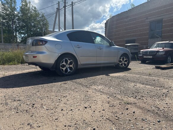 2006 Mazda 3 I (BK) Рестайлинг, серый, 650000 рублей - вид 6