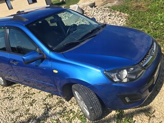 2016 Lada (ВАЗ) Kalina II, синий, 368000 рублей, вид 1