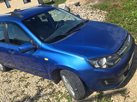 2016 Lada (ВАЗ) Kalina II, синий, 350000 рублей, вид 1
