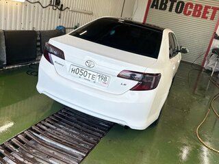 2012 Toyota Camry US Market VII (XV50), белый, 1350000 рублей, вид 4