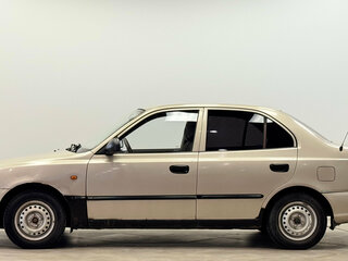 2005 Hyundai Accent ТагАЗ II, бежевый, 190000 рублей, вид 2