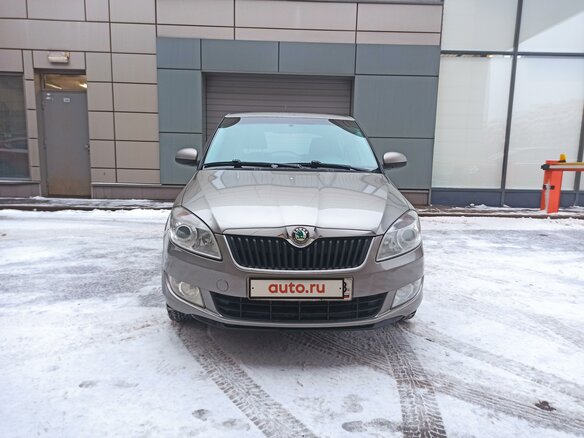 2012 Skoda Fabia II Рестайлинг, серый