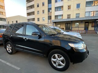2008 Hyundai Santa Fe II, чёрный, 860000 рублей, вид 1