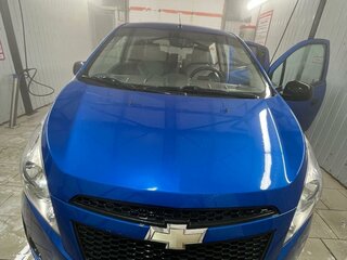 2012 Chevrolet Spark III, синий, 585000 рублей, вид 1