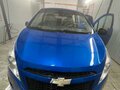 2012 Chevrolet Spark III, синий, 585000 рублей