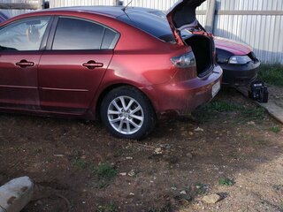 2008 Mazda 3 I (BK) Рестайлинг, красный, 820000 рублей, вид 4