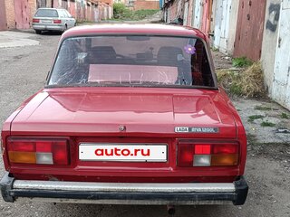1990 Lada (ВАЗ) 2105, красный, 150000 рублей, вид 5