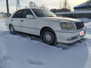 2001 Toyota Crown XI (S170), белый, 950000 рублей, вид 3