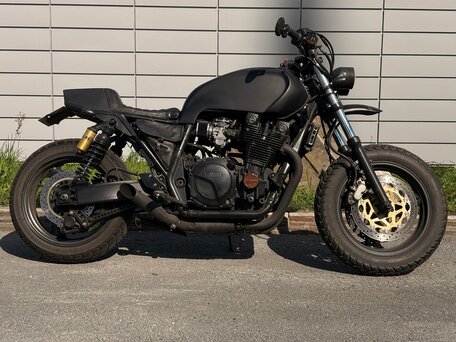1998 Yamaha XJR1200, чёрный, 499000 рублей, вид 1
