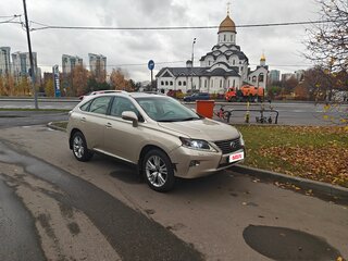 2012 Lexus RX 350 III Рестайлинг, бежевый, 1888777 рублей, вид 5